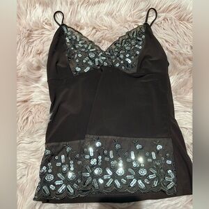 Y2K sequin top